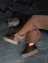 Ugg tipo batai "GRIZZLY" - RUDOS SPALVOS